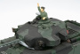Английский танк Centurion Mk III (сборные гусеницы, рабочая подвеска, внутрення детал.салона, 5 фигур)