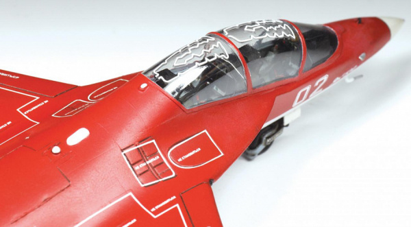 Российский пилотажный самолет "Як-130", 1:72
