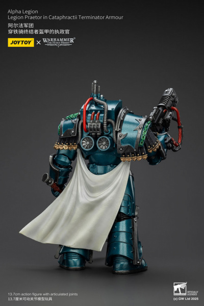 Alpha Legion, Legion Praetor in Cataphractii Terminator Armour, 1:18, [JT01260]