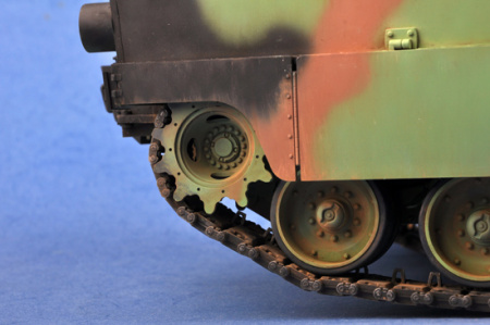 Американский танк M1A1 AIM Abrams, 1:16, [00926]