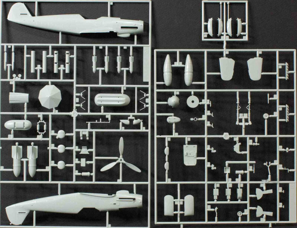 Самолет Мессершмитт Bf-109G-6/G-2, 1/48