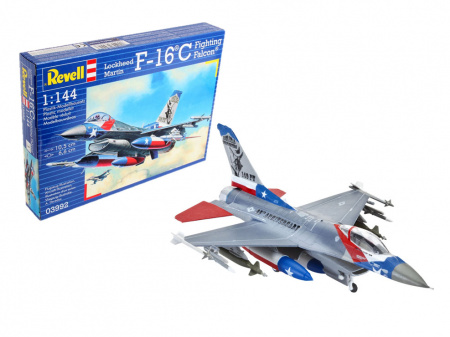 Многоцелевой истребитель F-16C Fighting Falcon "Боевой Сокол", 1:144, [03992]
