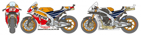 Мотоцикл Repsol Honda RC213V 14, 1/12
