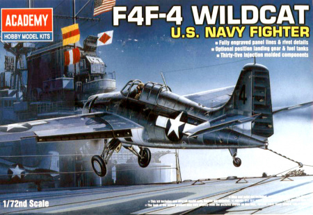 Самолет Grumman F4F-4, 1/72