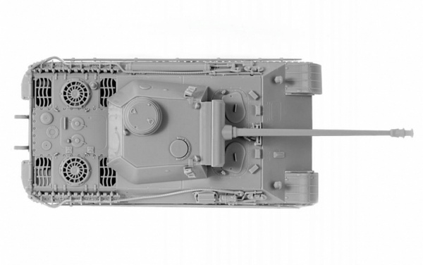 Немецкий танк Т-V "Пантера" (без клея), 1:72