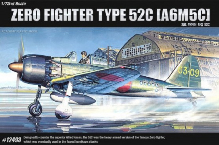 Самолет A6M5c Zero Fighter type 52c, 1/72