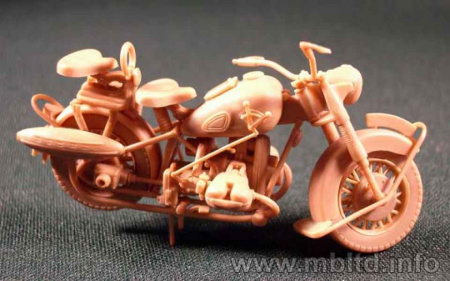 Германский мотоцикл, 1:35, (MB3528)