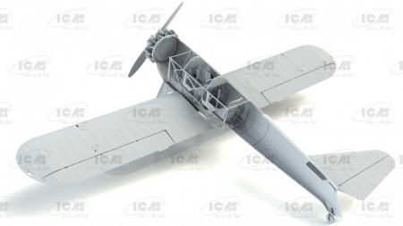 Stearman PT-13/N2S-5 Kaydet, Американский учебный самолет, 1:32, (32052)