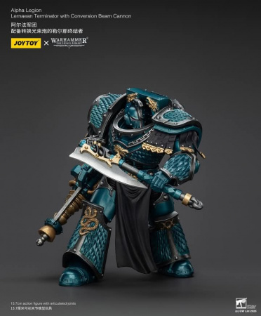 Alpha Legion, Lernaean Terminator with Conversion Beam Cannon, 1:18, [JT01284]