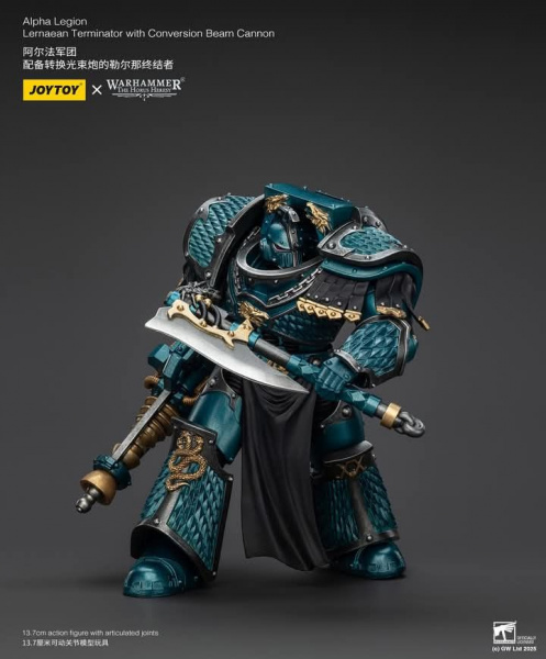 Alpha Legion, Lernaean Terminator with Conversion Beam Cannon, 1:18, [JT01284]