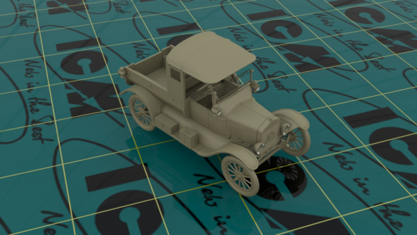 Model T 1917 Utility, Армейский автомобиль Австралии І МВ, 1:35, (35664)