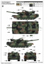 Американский танк M1A1 AIM Abrams, 1:16, [00926]