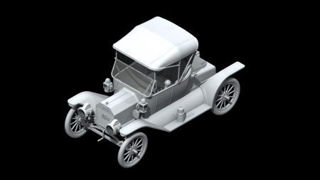 Команда Форда, набор фигур и автомобиль Model T 1913 Roadster, 1:24, (24007)