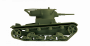 Советский легкий танк Т-26 (обр. 1933г), 1:100