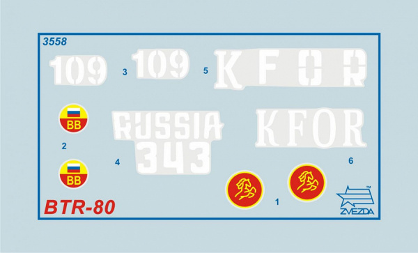 Российский БТР-80, 1:35
