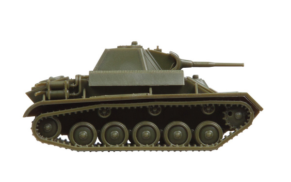 Советский легкий танк Т-70Б, 1:100