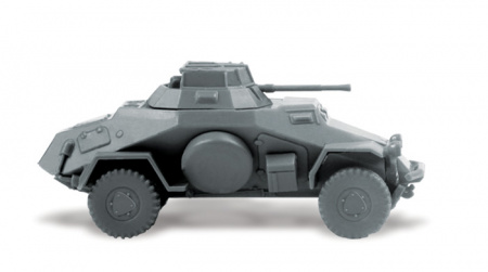 Немецкий легкий бронеавтомобиль Sd.kfz 222, 1:100