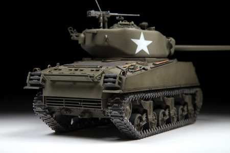 Американский средний танк М4А3W "Шерман", 1:35