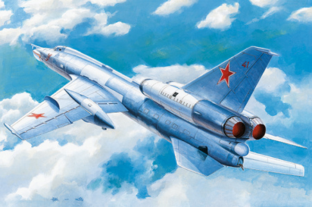Советский тактический бомбардировщик Ту-22 "Блиндер", 1:72, [01695]