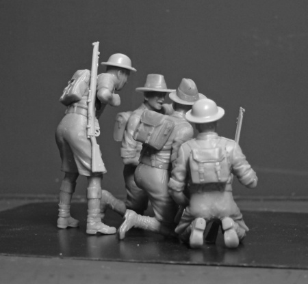 Гуркхские стрелки (1944), (4 фигуры), 1:35, (35563)