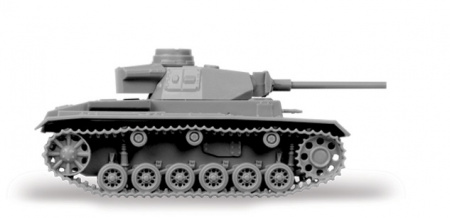 Немецкий огнеметный танк Pz.Kfw III, 1:100