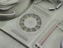 Французский легкий танк AMX-13, с фигурой командира, 1/35
