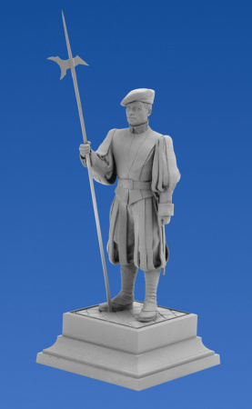 Фигура, Швейцарский гвардеец стражи Ватикана, 1:16
