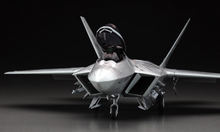 Истребитель ВВС США F-22 Raptor, 1:48, [07245]