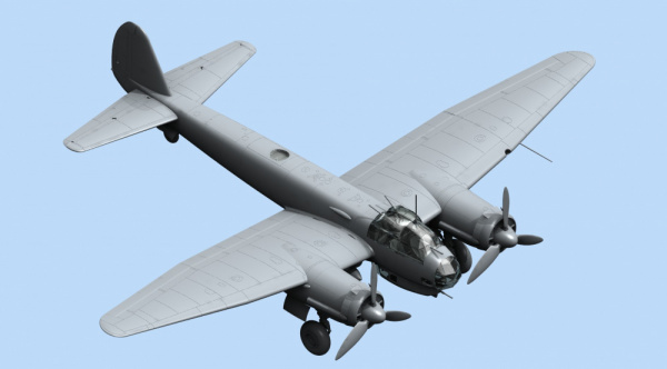 Ju 88A-14, Германский бомбардировщик ІІ МВ, 1:48, (48234)