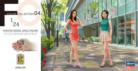 Набор фигур FASHION MODEL GIRLS FIGURE (2 фигуры), 1:24, [29104]