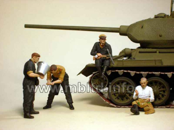Русские танкисты 1943-1944г., 1:35, (MB3535)