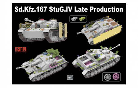 САУ Sd.Kfz.167 StuG.lV Late Production, 1:35, [RM5111]