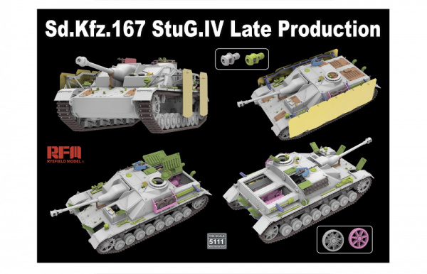 САУ Sd.Kfz.167 StuG.lV Late Production, 1:35, [RM5111]