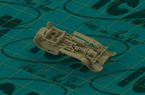 Германский автомобиль G4 (производства 1935 г.), ІІ МВ (сборка без клея), 1:72, (72471)