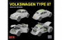 Немецкий автомобиль VOLKSWAGEN TYPE 87 с полным интерьером, 1:35, [RM5113]