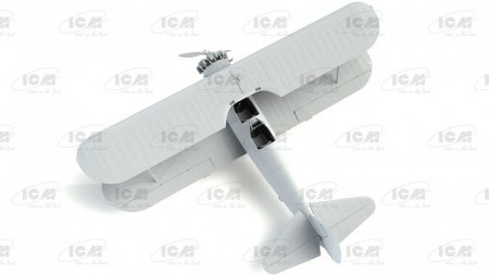Stearman PT-13/N2S-5 Kaydet, Американский учебный самолет, 1:32, (32052)