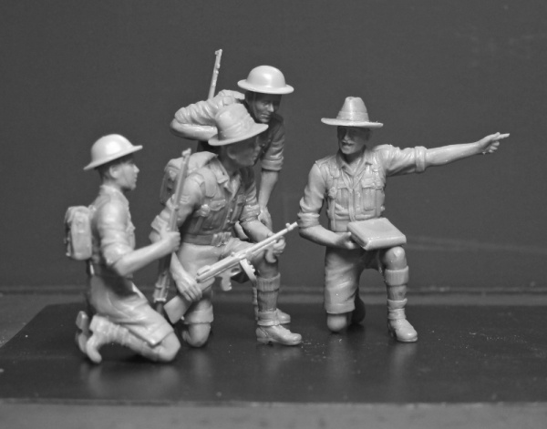 Гуркхские стрелки (1944), (4 фигуры), 1:35, (35563)