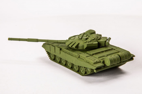 Советский основной боевой танк Т-72Б, 1:100, [7400]
