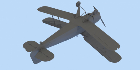 Bücker Bü 131D, Германский учебный самолет ІІ МВ, 1:32, (32030)