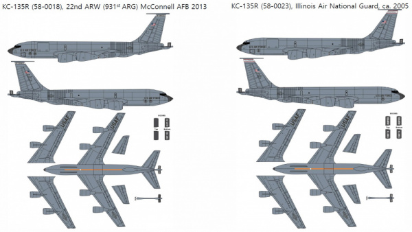USAF KC-135R Stratotanker (1:144)