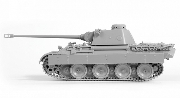Немецкий танк Т-V "Пантера" (без клея), 1:72