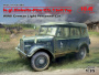 le.gl.Einheitz-Pkw Kfz.1 с тентом, Германский легкий внедорожный автомобиль ІІ МВ, 1:35, (35582)