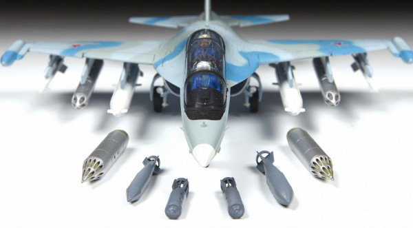Российский учебно-боевой самолет "Як-130", 1:72
