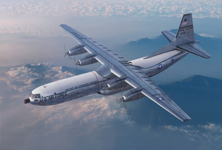Самолет Douglas C-133B Cargomaster, 1:144, [335]