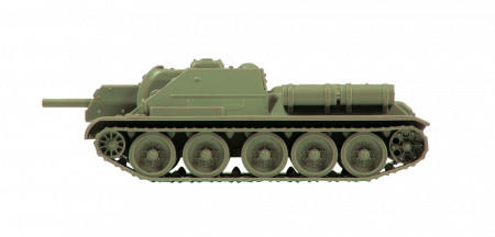 Советская самоходная артиллерийская установка Су-122, 1:100, [6281]