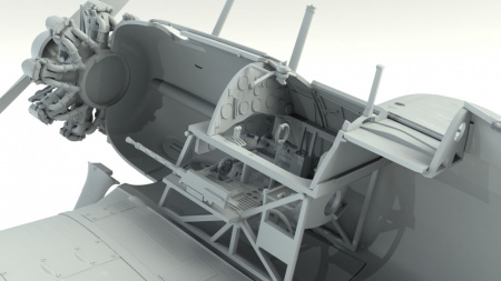 Gloster Gladiator Mk.I, Британский истребитель IIМВ, 1:32, (32040)