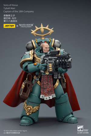 Sons of Horus, Tybalt Marr, Captain of the 18th Company, 1:18, [JT03554]