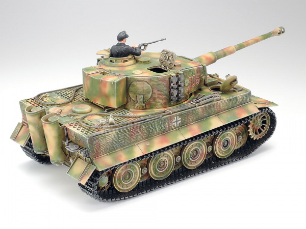 Танк T-VI ТИГР-I (поздний) +1 фигура, 1/35