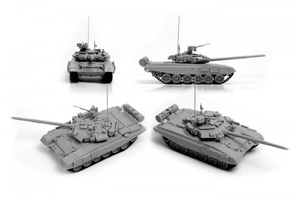 Российский танк Т-90, 1:72