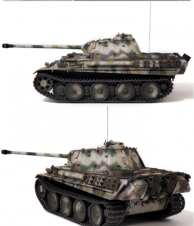 Танк Pz.Kpfw.V Panther Ausf.G "Ver. Early", 1:35, [13529]